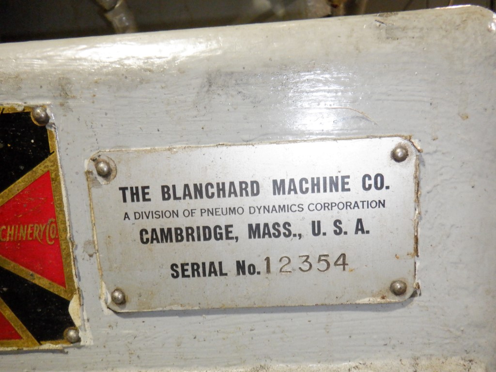 Blanchard 42" Rotary Surface Grinder, Machine ID:8723